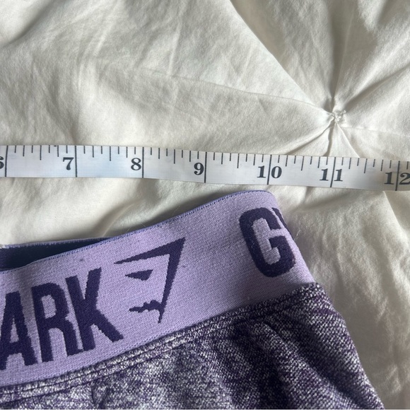 Women’s Gymshark Flex Leggings Rich Purple Marl XS - Picture 3 of 5